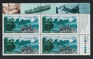2005 Canada SC# 2107 UR - Battle of the Atlantic - Plate Block M-NH Lot # 3549b - Picture 1 of 1
