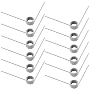 DGHAOP 10pcs Stainless Steel Small Torsion Spring 50mm 90 Degree Torsional Sp... - Picture 1 of 4