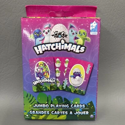 Hatchimals Jumbo Playing Cards Game for Kids 4+ Players - Image 1 of 4