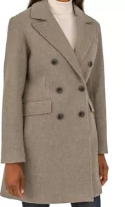 New Kensie Women's Peacoat Small Wool Blend in SAGE Size S - Picture 1 of 6
