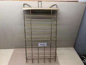 Vintage Gold Metal Wire Hanging Display Ready Rack Store Display - Picture 1 of 10