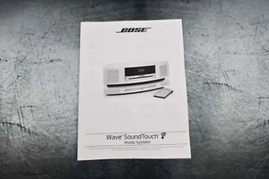 Neu Bose Wave Soundtouch Music Syste Bedienungsanleitung Bedienungsanleitung Handbuch - Bild 1 von 3