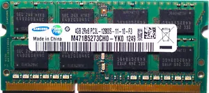 Samsung 4GB 2Rx8 PC3L-12800S DDR3 1600MHz SDRAM M471B5273CH0-YK0 - Foto 1 di 1