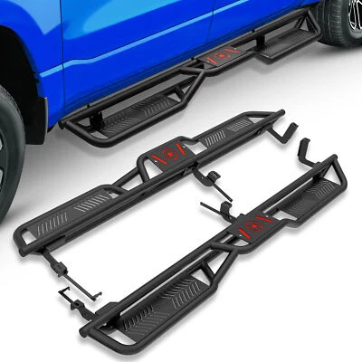 Running Boards 6'' For 2001-2006 Silverado&Sierra 2500 3500 HD Extended Cab - Image 1 of 4