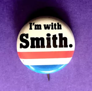 1970 "Ich bin bei Smith." Ralph Tyler Smith U.S. Senate / Dirksen, Adlai, Karl Rove - Bild 1 von 2