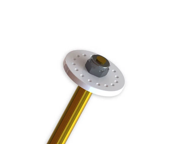 Tekno TKR6160 – Shock Piston Blanks (CNC, flat/tapered, 16 dimples, 4pc)EB/NB48 - Image 1 of 1