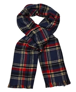 Bufanda Envolvente De Cuadros Tartán Suave Unisex Reversible - Imagen 1 de 5