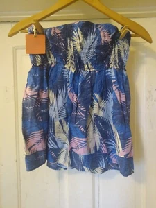 New With Tags Mossimo Skirt Boho Style Size XL Multicolor Palm Leaves - Picture 1 of 6