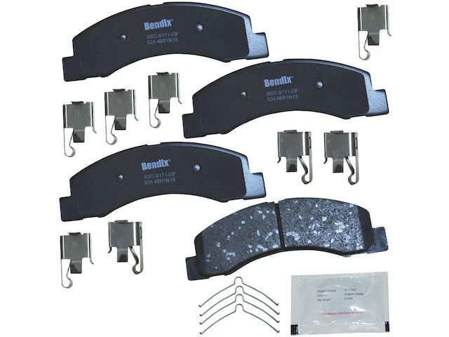 Juego de pastillas de freno delanteras para Ford Excursion 2000-2005 Bendix 56965WBKC 2003 2001 2002 Foto 1 de 2