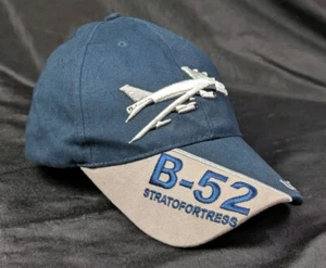 NEW USAF U.S. Air Force B-52 Stratofortress Baseball cap hat. Navy Blue 5830 - Picture 1 of 7
