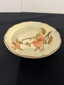 Mikasa Heritage Fine China Peach Blush 8 1/2 Soup Bowls. Set Of Four - Picture 1 of 2
