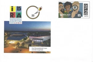 Deutschland 2023 Ganzsache Sonderumschlag IBRA Essen Messegelände Grugahalle - Bild 1 von 1