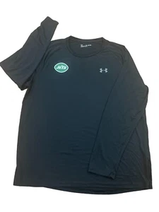 Under Armour New York Jets NFL Long Sleeve Shirt. Mens 2XL. Black. - Picture 1 of 9