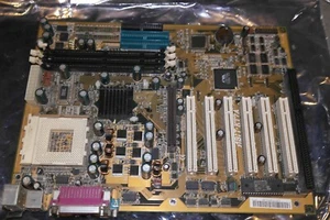 ABIT KT7A Socket 462 AGP PCI ISA ATX Motherboard FASTEST ISA BOARD - Photo 1/10