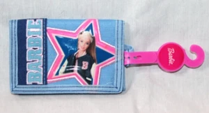 NEW WITH TAG 2002 MATTEL VINTAGE BARBIE TRIFOLD KIDS COIN WALLET PYRAMID - Picture 1 of 2