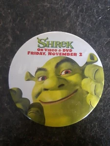 2001 Shrek DreamWorks Movie Lapel Pin Button Pinback FREE COMBINED SHIP - Picture 1 of 2