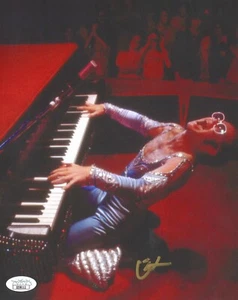 ELTON JOHN SIGNED 8X10 PHOTO JSA LOA - Picture 1 of 2