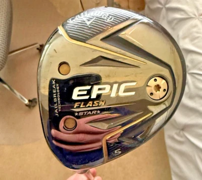 Callaway Epic Flash Star 18* 5 Fairway Wood 40L Ladies Flex LH w/HC - Image 1 of 3