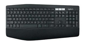 Logitech K850 Wireless Bluetooth PC Keyboard Receiver - Black - Picture 1 of 3