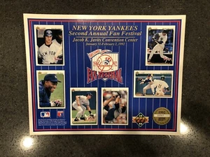 Upper Deck New York Yankees Second Annual Fan Festival Promo Sheet #/12.500 - Bild 1 von 1