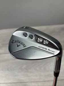 Callaway Jaws Full Toe Raw Face Chrome 58* 10* Lob Wedge DG Spinner Steel Nice! - Picture 1 of 8