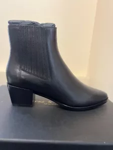 Rag & Bone Rover Boot - Smooth Leather Chelsea Ankle Bootie Black Size 6.5 - Picture 1 of 4