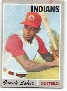 1970 Topps - #704 Frank Baker (RC) - Picture 1 of 2