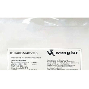 1PC New For wenglor IB040BM46VD8 sensor proximity switch Free Shipping#QW - Picture 1 of 1