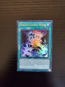 Yugioh - Spright Gamma Burst - Ultra raro - BLTR-EN105 - Foto 1 di 2