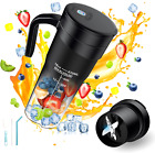 Portable Blender for Shakes and Smoothies, 16 Oz Rechargeable USB-C Personal Siz