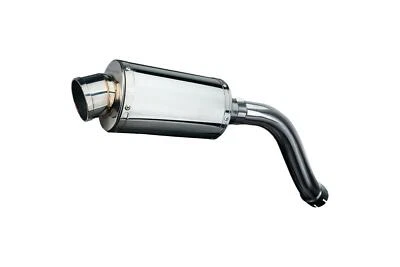 Silenciador de escape Delkevic 9" acero inoxidable montaje alto deslizable ovalado Suzuki SV650 03-12 Foto 1 de 3