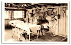RPPC Government Camp, OR, Battle Axe Inn, Dining Room Postcard c. 1939-1950
