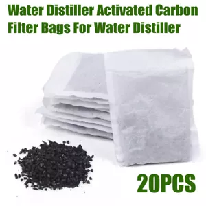 Aktivkohle Kohlefilter in 20 Beuteln Packungen für Reinwasser Destillateur ABVERKAUF - Bild 1 von 6