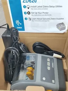 ZEBRA ZD620 4" thermal label printer 203x203 DPI LAN USB serial wireless - Picture 1 of 2