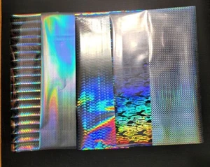 3.25" x 8.5" Holographic Hot Press stamping foil for DIY Lures & Jigs~US SHIP !! - Picture 1 of 47