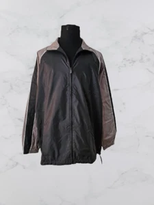 TEK GEAR HERREN GEFÜTTERTE LEICHTE WINBREAKER JACKE MIT DURCHGEHENDEM REISSVERSCHLUSS - GRÖSSE LARGE - Bild 1 von 9