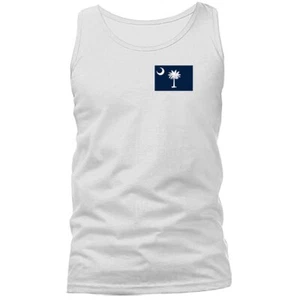 Bundesstaat South Carolina Flagge Wappen VA Grafik Tanktop - Bild 1 von 11