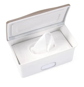 Dispensador de toallitas para bebé Ubbi con placa ponderada y sello seguro, guardería y bebé  - Imagen 1 de 10