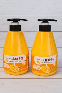 KWAILNARA (¡PAQUETE DE 2!) ¡Loción corporal hidratante e iluminadora de leche Yuja KOREAN BEAUTY! - Imagen 1 de 4