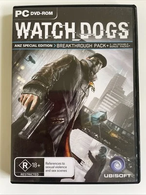 Watchdogs (ANZ Special Edition) - For PC (DVD-Rom) (3-Discs) - Image 1 of 3