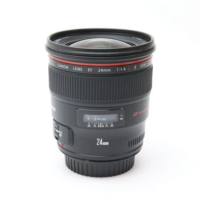 Canon EF 24mm F/1.4L II USM (Canon EF mount) -Near Mint- #181 - Image 1 of 4