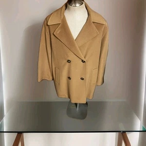 Cinzia Rocca 3/4 Women's OverCoat Camel Color  - Picture 1 of 9