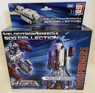 Brand New Galaxy Shuttle Transformers G1 Legacy Velocitron Speedia 500 - Image 1 of 4