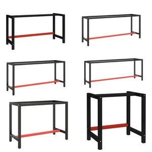Werkbankgestell Packtisch Arbeitstisch Tischgestell Werkbank Werkstatt Metall  - Bild 1 von 15