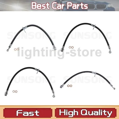 Línea de freno hidráulico de manguera de freno delantero trasero 4 para Honda Odyssey 2011 Foto 1 de 4