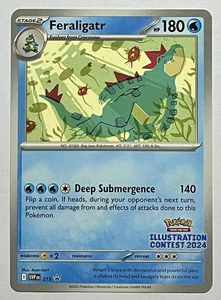 Feraligatar SVP213 (NM) Black Star Promo Ilustración Concurso 2024 S&V Pokémon - Imagen 1 de 7
