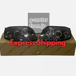 TOYOTA Genuine SUPRA JZA80 MK4 KOUKI Type Halogen Rh&Lh Black Headlight Lamp - Picture 1 of 3