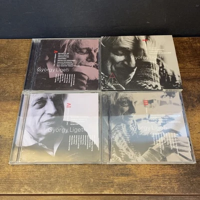 Лот из 4 компакт-дисков GYORGY LIGETI The Ligeti Project CD 1, 3, 4, 5 (I, III, IV, V) - Изображение 1 из 4