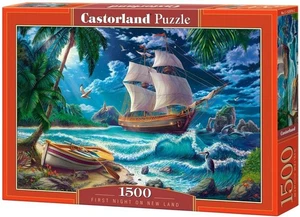 NEW Castorland Jigsaw Puzzle 1500 Pieces First Night on New Land - Picture 1 of 2
