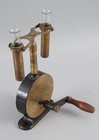 Antique Bausch & Lomb Scientific Laboratory Hand Crank Test Tube Centrifuge,